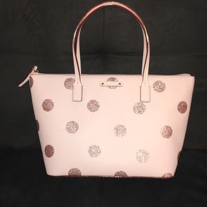 Kate Spade Haven Lane Pink Polka Dot